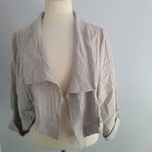 J'Idée Women's Gray Jacket Size M